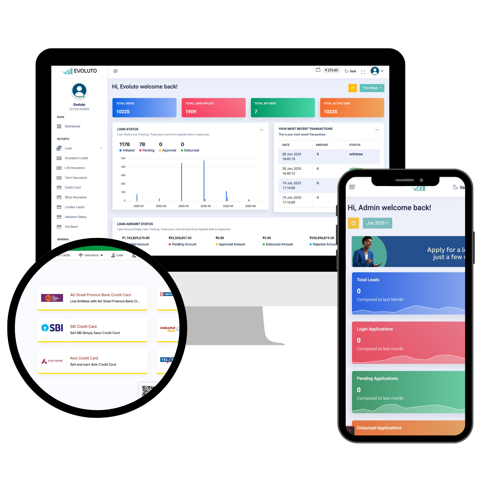 DSA CRM with 70+ Bank Integrations