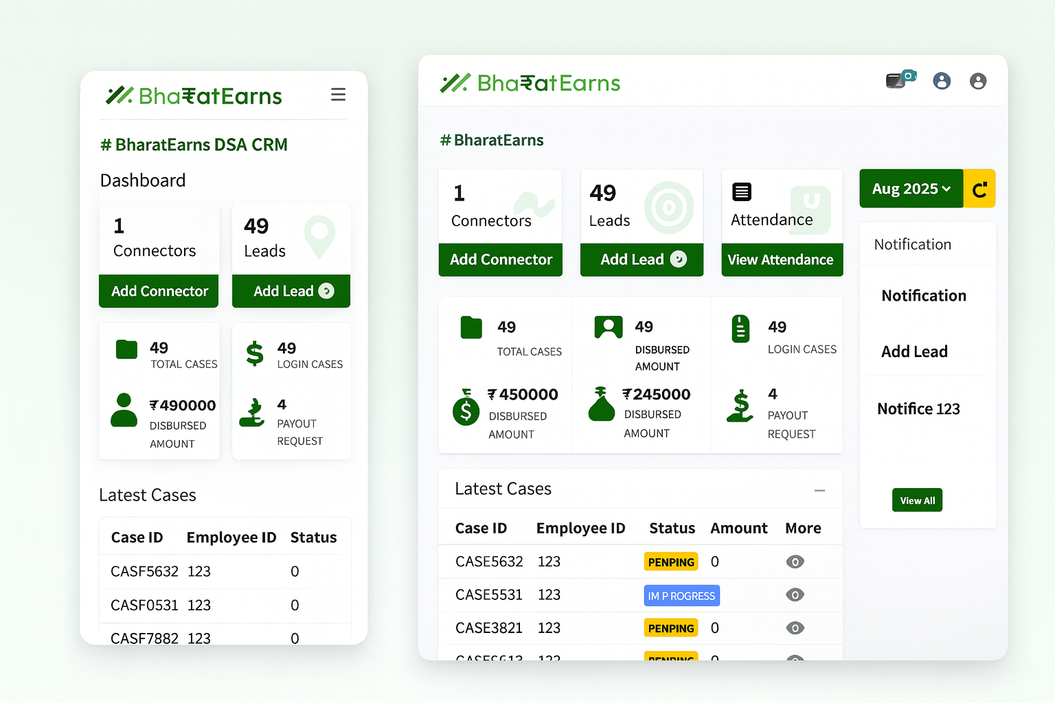 DSA CRM with 70+ Bank Integrations